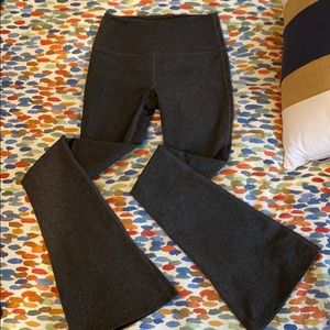 Splits59 Raquel Flare yoga pants, gray, size XS